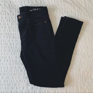 Gap Black Skinny Corduroy Pant
